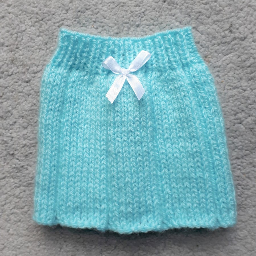 KNITTING PATTERN PDF Sherbet Skirt for Doll