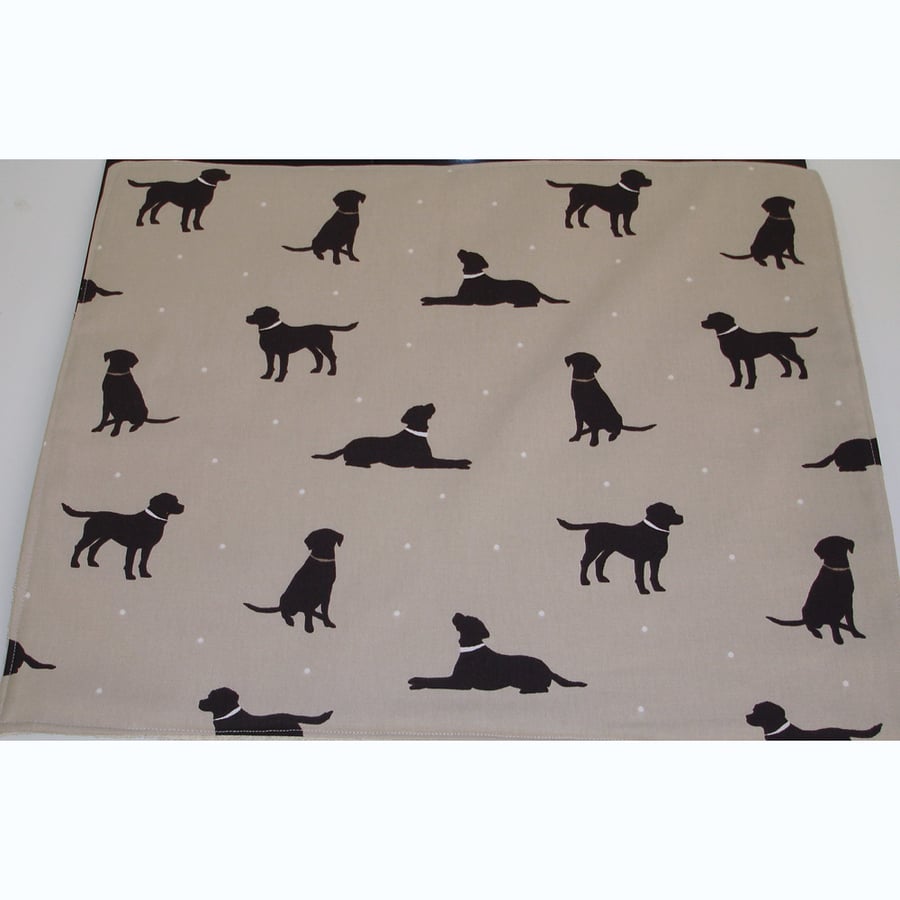 Induction Hob Mat Pad Cover Labrador Dogs Oven Cooker Kitchen Surface Saver