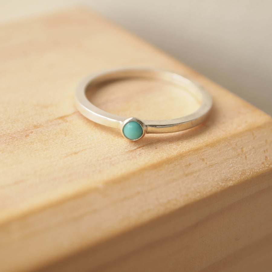 Turquoise Silver Ring