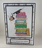 Handmade exam congratulations card - Image 1