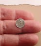 Sun Sterling Silver Tie Pin Symbolic Mens Tie Tack Gift For Him - Image 3