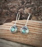 Sterling silver earrings with labradorite - Image 5