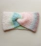 HAND KNIT Ladies Springtime Headband