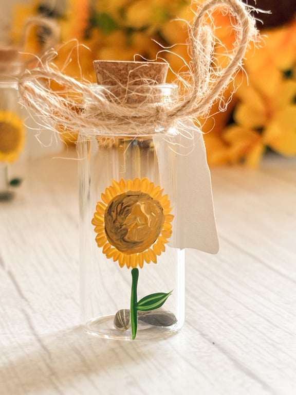 Sunflower Wish Jar 
