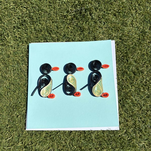 Handmade Quilled Card