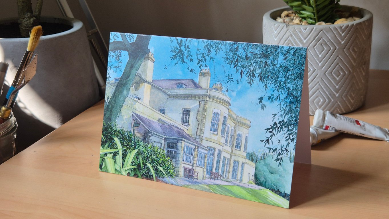 Upton House - Greeting Card