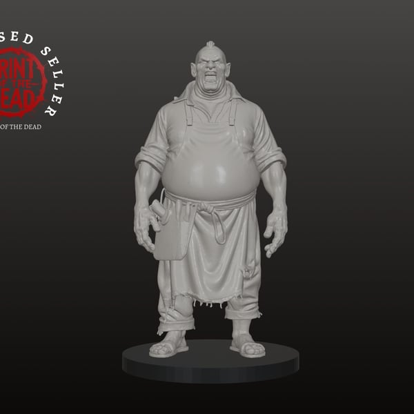 Print Of The Dead- Drop Pack 003 28mm-32mm Miniatures