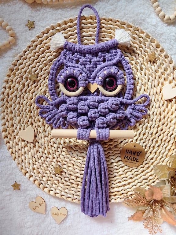 Macrame Owl