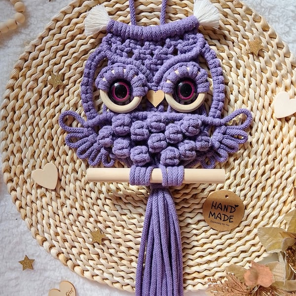 Macrame Owl