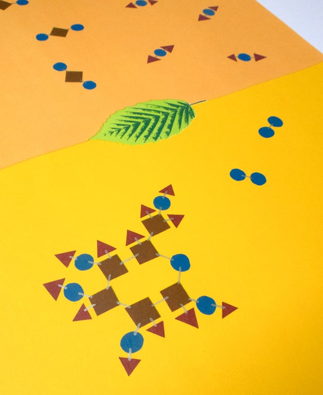 'Photosynthesis': 6-colour screen print. Limited Edition of 31