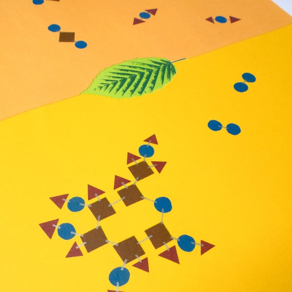 'Photosynthesis': 6-colour screen print. Limited Edition of 31