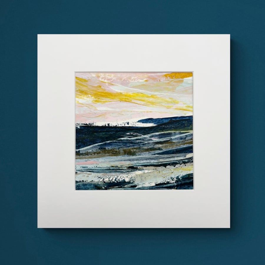 Original Seascape Painting - ‘Serene Skies’