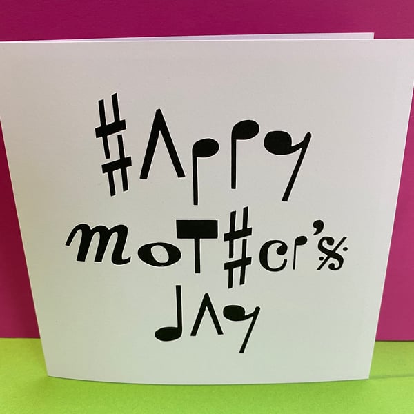 Music Mother's Day Card