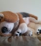 Beagle Puppy, dotpebblesknits knitted design