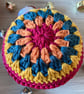 Crochet Christmas Baubles Set of 4 - Autumnal Colours - Tree Decorations - Image 7