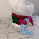 Crochet unisex scarves, kerchiefs, scarves