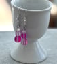 Pretty Pastel Light Catching Earrings in a Bottle - Image 5