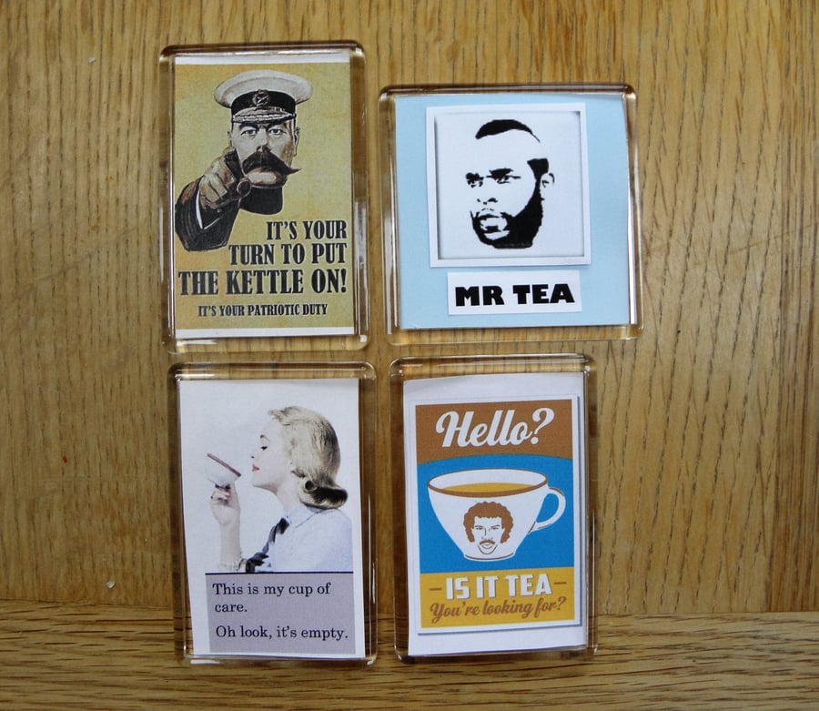 Set of Tea Lovers Magnets