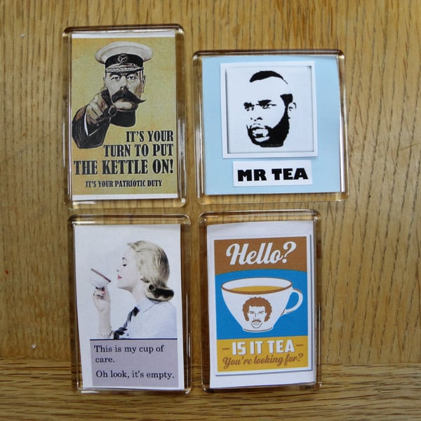 Set of Tea Lovers Magnets