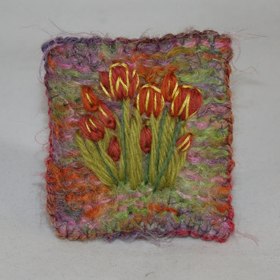 Tulips - Brooch