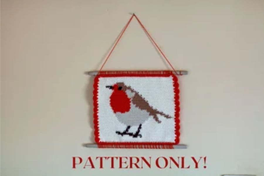 Robin Tapestry Crochet Pattern