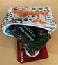 Deer Print Quilted Fabric Midi Purse - Image 8