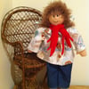 Emmie rag doll - reserved for Alison