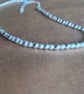 Simplicity necklace in Matte Silver. - Image 3