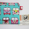 SALE Coin Purse with Camper Vans