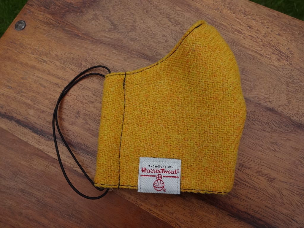 Harris Tweed Face Mask size MEDIUM