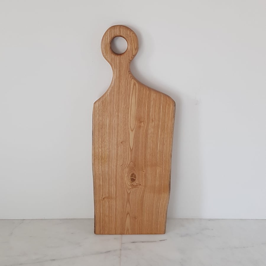 Perfectly Imperfect No168 Live Edge Solid English Ash Large Chopping Board