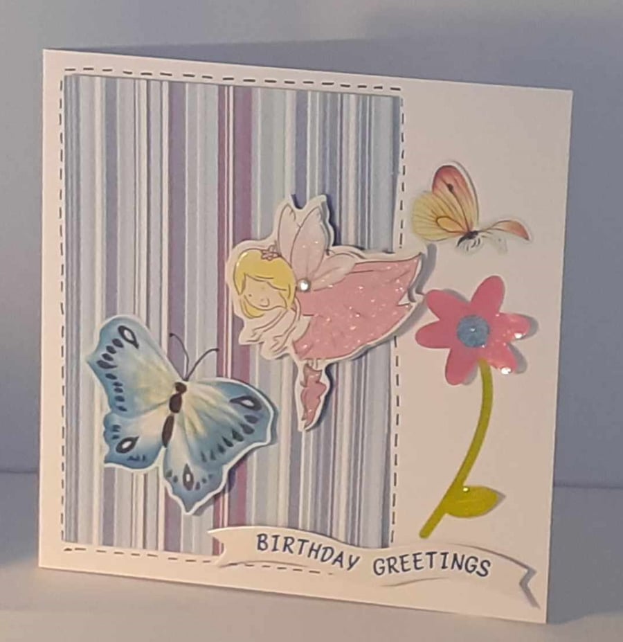 Fairy Birthday Card