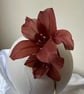 Cocoa Brown Feather Fascinator - Wedding - Special Occasion - Image 2
