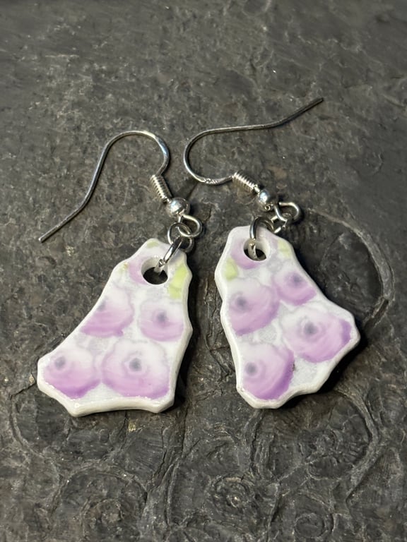 Unique Handmade Earrings, Eco Friendly, Sterling silver.