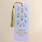 Daffodil March Birth Flower Bookmark - Botanical Floral Gift. 