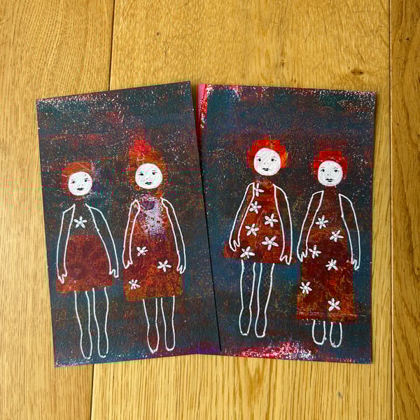 Fashion - Monoprints - Geliprint