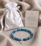 Apatite Crystal Bracelet, Motivation & Clarity, Personalised Gift - Image 4