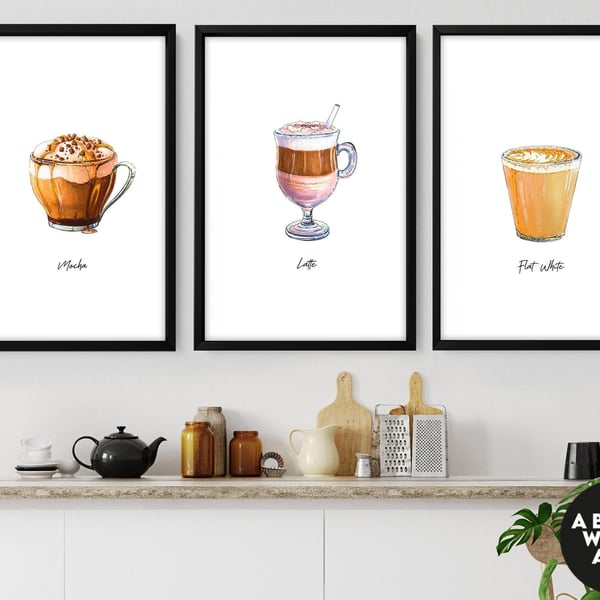 Kitchen gift for new flat owners, housewarming gift for new house, Kitchen frame