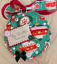 Personalised Bauble Print Hoop - Christmas Family Hoop  - Image 5