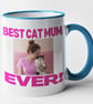 Personalised PHOTO - Best CAT Mum Ever Mug - Personalised Present For Cat Mum - Image 4