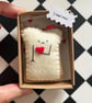 Hand Stitched Felt Toast Decoration, Quirky Valentine Gift