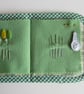 Embroidered Frog Needle Case - Image 4