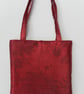 Handbag, Deep Red, Gold Reversible - Image 4