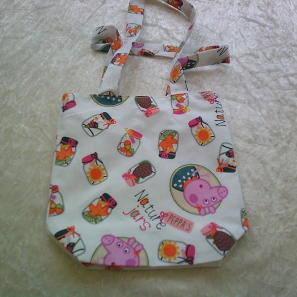 Peppa Pig & Nature Jars Child's Fabric bag