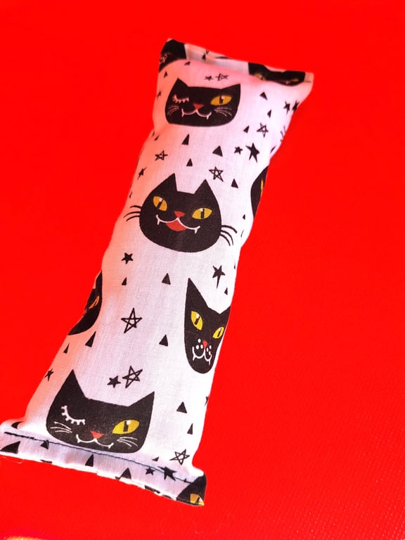 Catnip Kicker Cat Toys Black Cats & Stars 