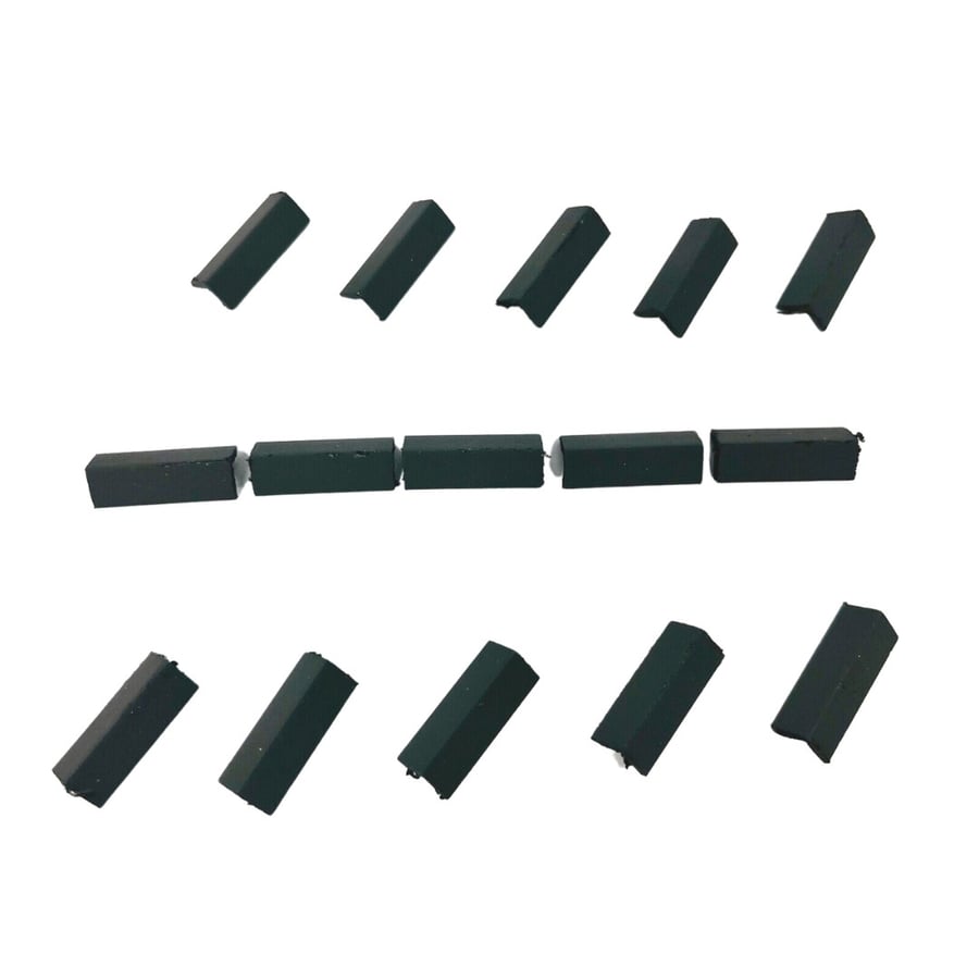 1:12th Scale Miniature Model Doll house Angled Ridge Roof Tiles Trim Slate Grey