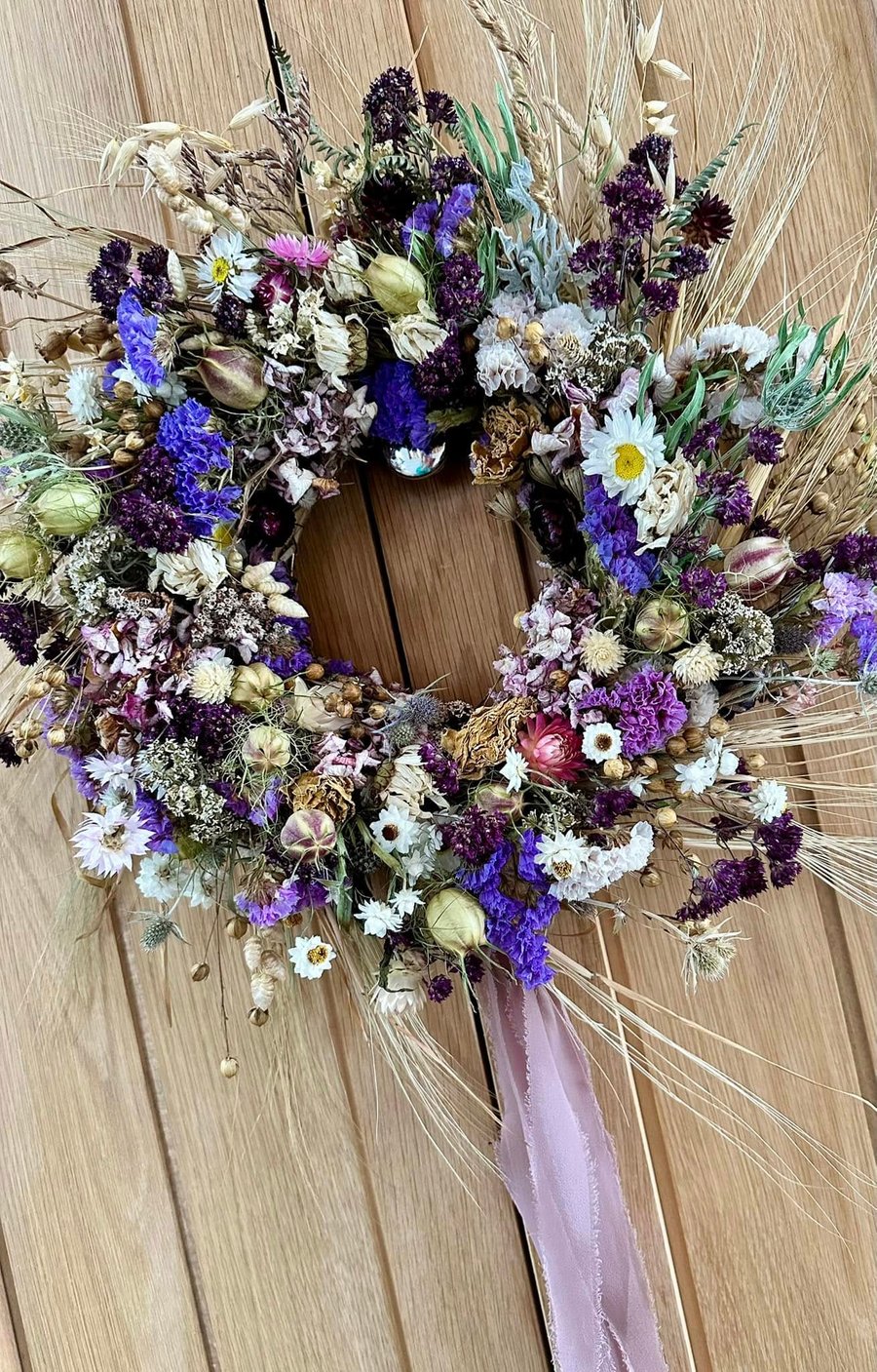 Handmade Dried Flower Wreath