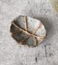 Sea Fossil Dish, Clay Pastel Trinket Bowl, Handmade Ceramic Vessel - Image 9