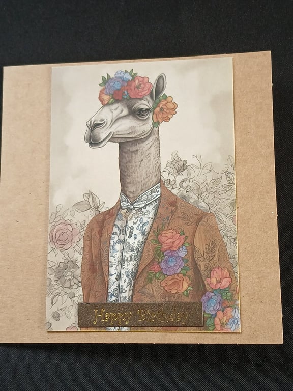 Quirky birthday card 