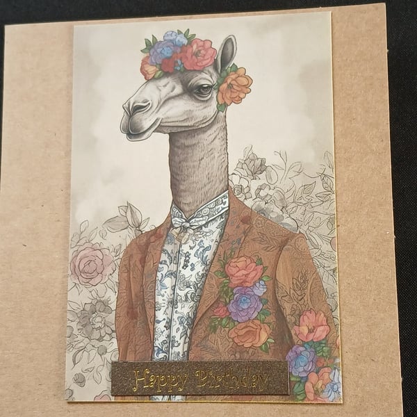 Quirky birthday card 